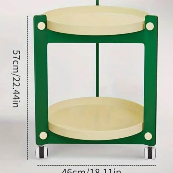 Kastilla space age bar cart rolling side coffee table mcm inspired Art deco vint - Picture 2 of 3